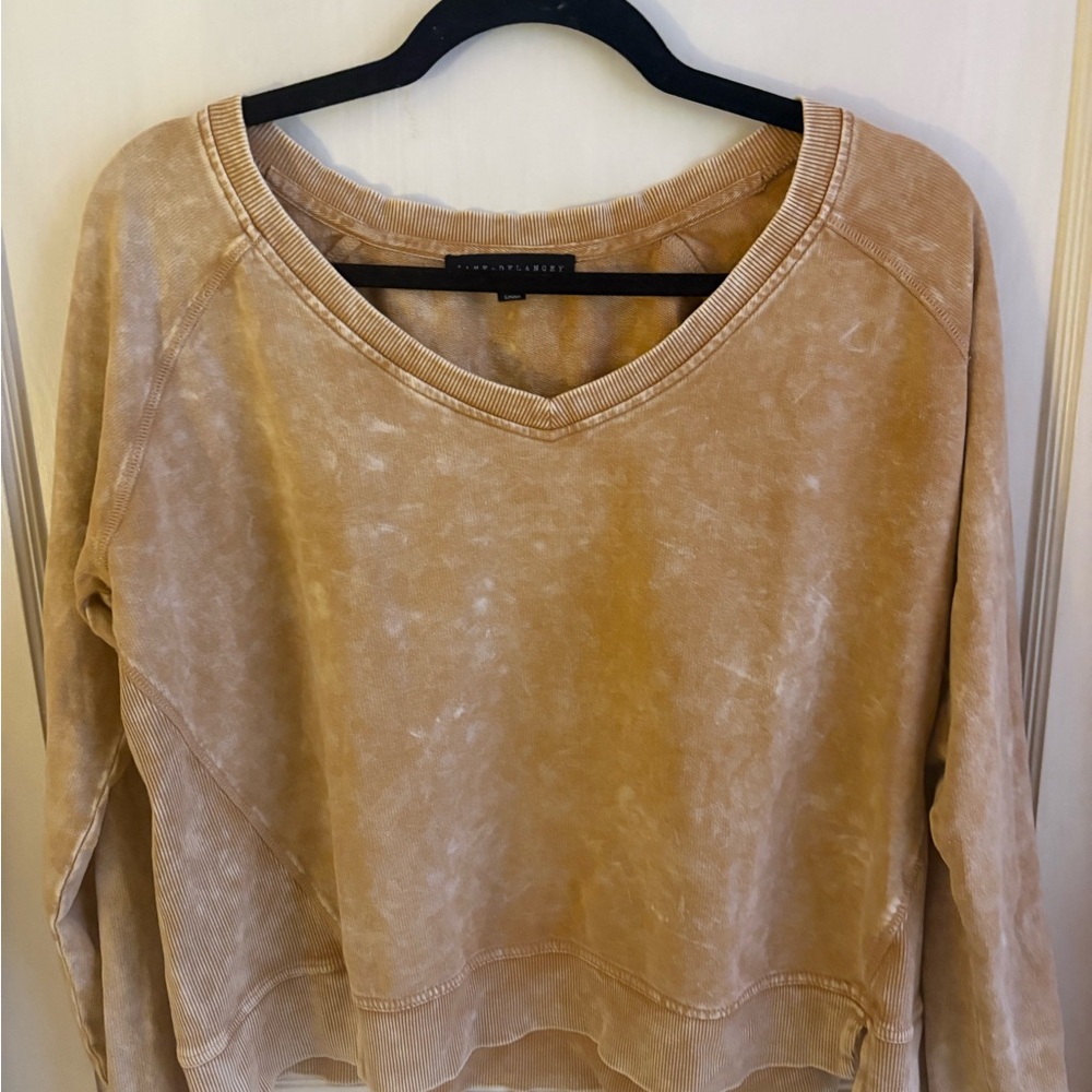 Women's Tan Sweatshirt by American Eagle Outfitters